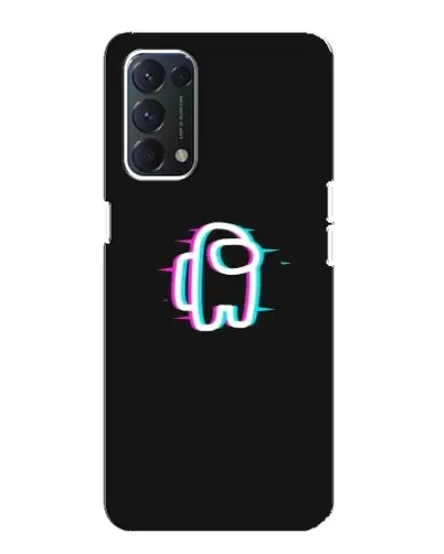 Чохол для OPPO A74 з картинкою «Among Us неон» Чохол для OPPO A74 з картинкою «Among Us неон»