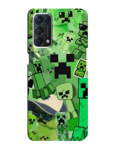 Чохол для OPPO A74 з картинкою «Кріпери Minecraft» Чохол для OPPO A74 з картинкою «Кріпери Minecraft»