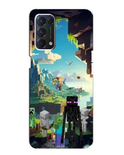 Чохол для OPPO A74 з картинкою «Ендермен у лісі» Чохол для OPPO A74 з картинкою «Ендермен у лісі»