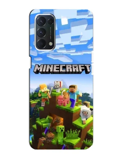Чохол для OPPO A74 з картинкою «Minecraft класичний світ» Чохол для OPPO A74 з картинкою «Minecraft класичний світ»