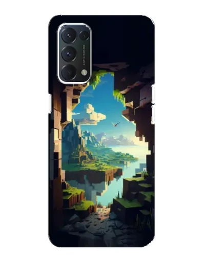 Чохол для OPPO A74 з картинкою «Вид з печери» Чохол для OPPO A74 з картинкою «Вид з печери»