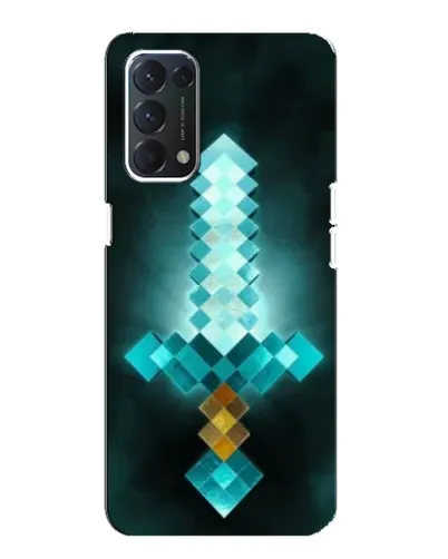Чохол для OPPO A74 з картинкою «Алмазний меч неон» Чохол для OPPO A74 з картинкою «Алмазний меч неон»