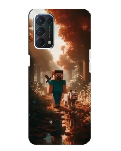 Чохол для OPPO A74 з картинкою «Стів у лісі» Чохол для OPPO A74 з картинкою «Стів у лісі»