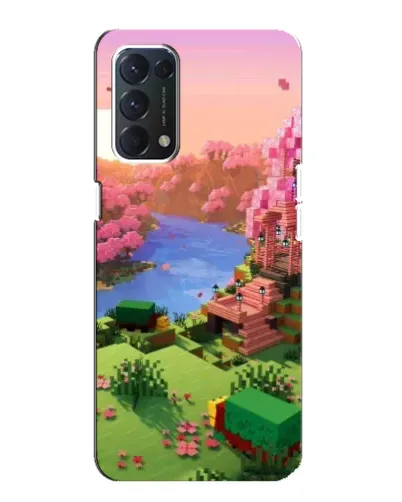 Чохол для OPPO A74 з картинкою «Рожеве дерево Minecraft» Чохол для OPPO A74 з картинкою «Рожеве дерево Minecraft»