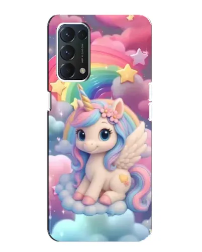 Чехол для OPPO A74 с картинкой «Маленький единорог» Чехол для OPPO A74 с картинкой «Маленький единорог»