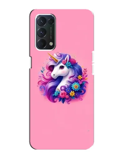 Чехол для OPPO A74 с картинкой «Сказочный единорог» Чехол для OPPO A74 с картинкой «Сказочный единорог»