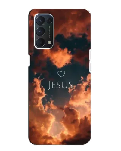 Чохол для OPPO A74 з картинкою «Сяйво Імені Jesus»