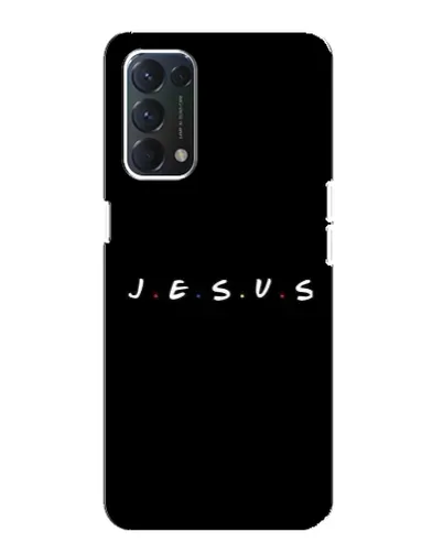 Чохол для OPPO A74 з картинкою «Крапки віри J.E.S.U.S.»