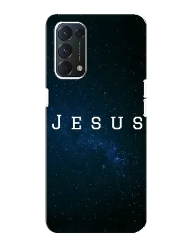 Чохол для OPPO A74 з картинкою «Зоряне небо Jesus»