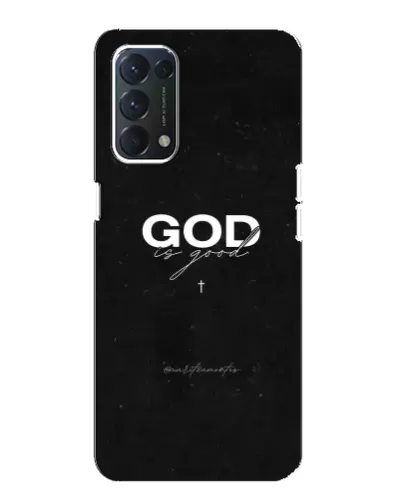 Чохол для OPPO A74 з картинкою «GOD — Бог над усім»