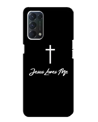 Чохол для OPPO A74 з картинкою «Ісус любить тебе»
