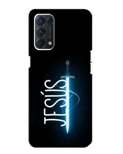 Чохол для OPPO A74 з картинкою «Меч Духа Jesus»
