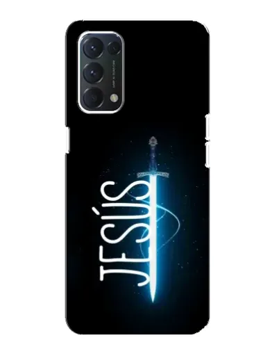 Чохол для OPPO A74 з картинкою «Меч Духа Jesus»