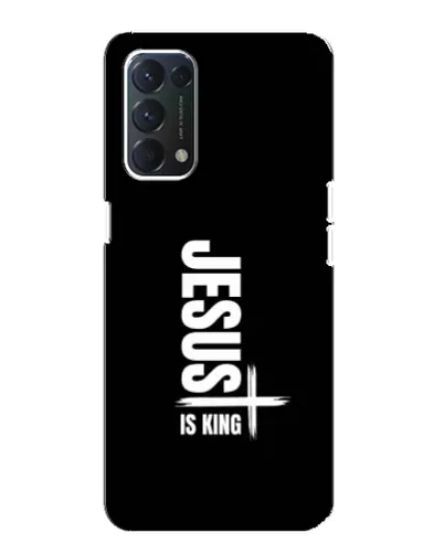 Чохол для OPPO A74 з картинкою «Вертикаль віри Jesus»