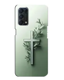 Чехол для OPPO A74 с картинкой «Оливковая ветвь» Чехол для OPPO A74 с картинкой «Оливковая ветвь»
