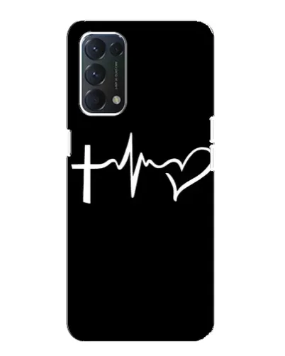 Чехол для OPPO A74 с картинкой «Пульс веры» Чехол для OPPO A74 с картинкой «Пульс веры»