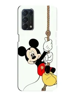 Чохол для OPPO A74 з картинкою «Mickey на канаті»