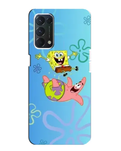 Чехол для OPPO A74 с картинкой «Спанч Боб и Патрик» Чехол для OPPO A74 с картинкой «Спанч Боб и Патрик»