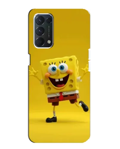 Чехол для OPPO A74 с картинкой «Позитивный Губка Боб» Чехол для OPPO A74 с картинкой «Позитивный Губка Боб»
