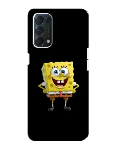 Чехол для OPPO A74 с картинкой «Классический Губка Боб» Чехол для OPPO A74 с картинкой «Классический Губка Боб»