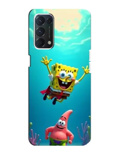 Чехол для OPPO A74 с картинкой «Спанч Боб под водой» Чехол для OPPO A74 с картинкой «Спанч Боб под водой»