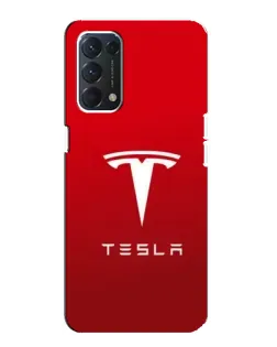 Чохол для OPPO A74 з картинкою «Tesla Red Classic» Чохол для OPPO A74 з картинкою «Tesla Red Classic»