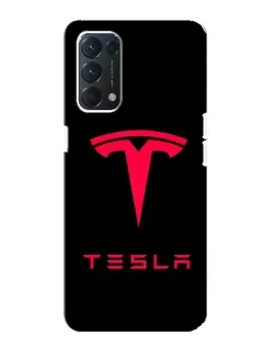 Чохол для OPPO A74 з картинкою «Tesla Red Logo» Чохол для OPPO A74 з картинкою «Tesla Red Logo»