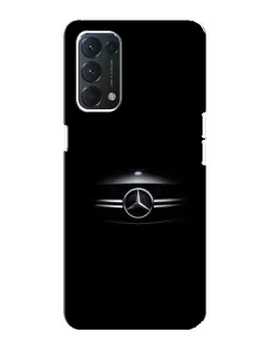Чохол для OPPO A74 з картинкою «Mercedes — абстрактні лінії» Чохол для OPPO A74 з картинкою «Mercedes — абстрактні лінії»
