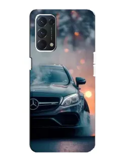 Чохол для OPPO A74 з картинкою «Mercedes — нічне місто» Чохол для OPPO A74 з картинкою «Mercedes — нічне місто»
