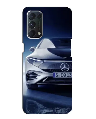 Чехол для OPPO A74 с картинкой «Mercedes EQ — будущее»