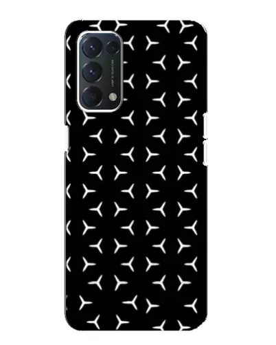 Чехол для OPPO A74 с картинкой «Mercedes паттерн звезд» Чехол для OPPO A74 с картинкой «Mercedes паттерн звезд»
