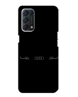 Чохол для OPPO A74 з картинкою «Audi — світловий підпис» Чохол для OPPO A74 з картинкою «Audi — світловий підпис»
