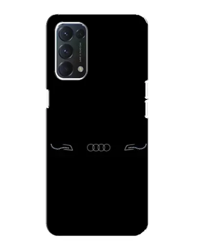 Чохол для OPPO A74 з картинкою «Audi — світловий підпис»