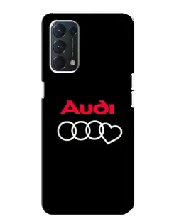 Чохол для OPPO A74 з картинкою «Логотип Audi Heart» Чохол для OPPO A74 з картинкою «Логотип Audi Heart»