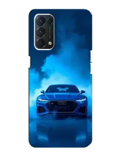 Чохол для OPPO A74 з картинкою «Audi — блакитна енергія»