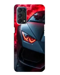 Чохол для OPPO A74 з картинкою «Lamborghini червоне сяйво» Чохол для OPPO A74 з картинкою «Lamborghini червоне сяйво»