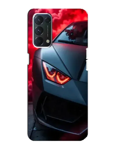 Чохол для OPPO A74 з картинкою «Lamborghini червоне сяйво» Чохол для OPPO A74 з картинкою «Lamborghini червоне сяйво»