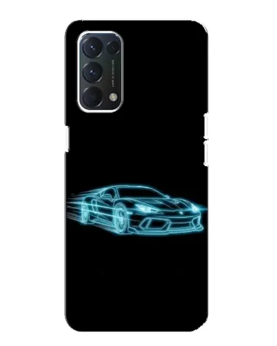 Чохол для OPPO A74 з картинкою «Неоновий контур Lamborghini» Чохол для OPPO A74 з картинкою «Неоновий контур Lamborghini»