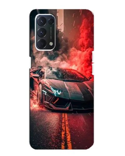 Чохол для OPPO A74 з картинкою «Lamborghini червоний дим» Чохол для OPPO A74 з картинкою «Lamborghini червоний дим»
