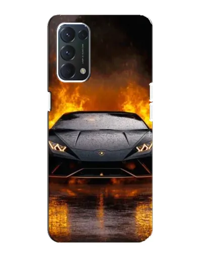 Чохол для OPPO A74 з картинкою «Lamborghini у вогні» Чохол для OPPO A74 з картинкою «Lamborghini у вогні»