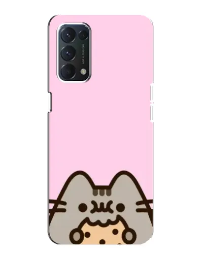 Чохол для OPPO A74 з картинкою «Pusheen та печиво» Чохол для OPPO A74 з картинкою «Pusheen та печиво»