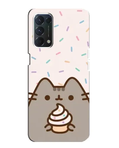 Чохол для OPPO A74 з картинкою «Пушин з кексом» Чохол для OPPO A74 з картинкою «Пушин з кексом»