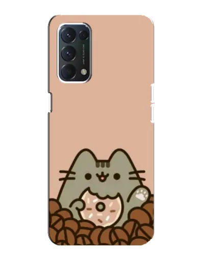 Чохол для OPPO A74 з картинкою «Кавовий Пушин» Чохол для OPPO A74 з картинкою «Кавовий Пушин»