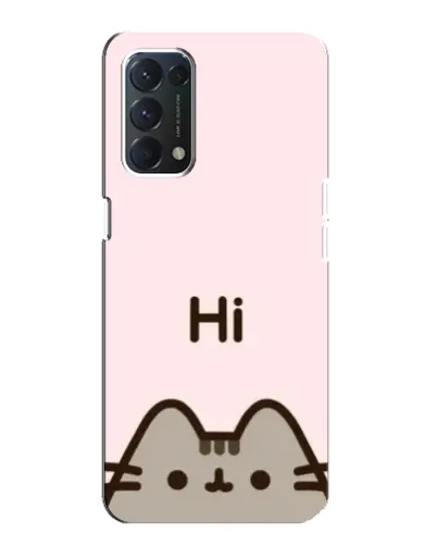 Чохол для OPPO A74 з картинкою «Пушин каже Hi» Чохол для OPPO A74 з картинкою «Пушин каже Hi»