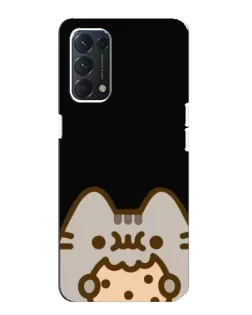 Чохол для OPPO A74 з картинкою «Пушин на чорному» Чохол для OPPO A74 з картинкою «Пушин на чорному»