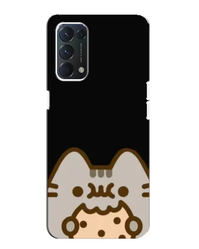 Чохол для OPPO A74 з картинкою «Пушин на чорному» Чохол для OPPO A74 з картинкою «Пушин на чорному»