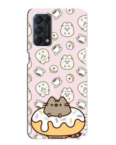 Чохол для OPPO A74 з картинкою «Пушин на пончику» Чохол для OPPO A74 з картинкою «Пушин на пончику»