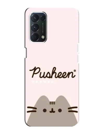 Чохол для OPPO A74 з картинкою «Pusheen логотип» Чохол для OPPO A74 з картинкою «Pusheen логотип»
