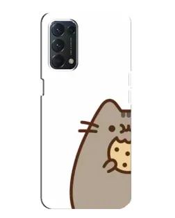 Чохол для OPPO A74 з картинкою «Пушин з печивом» Чохол для OPPO A74 з картинкою «Пушин з печивом»