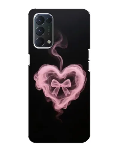 Чохол для OPPO A74 з картинкою «Димчасте серце»